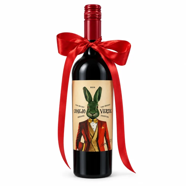 יין אדום Malbec Conejo Verde למשלוח פרחים בחיפה